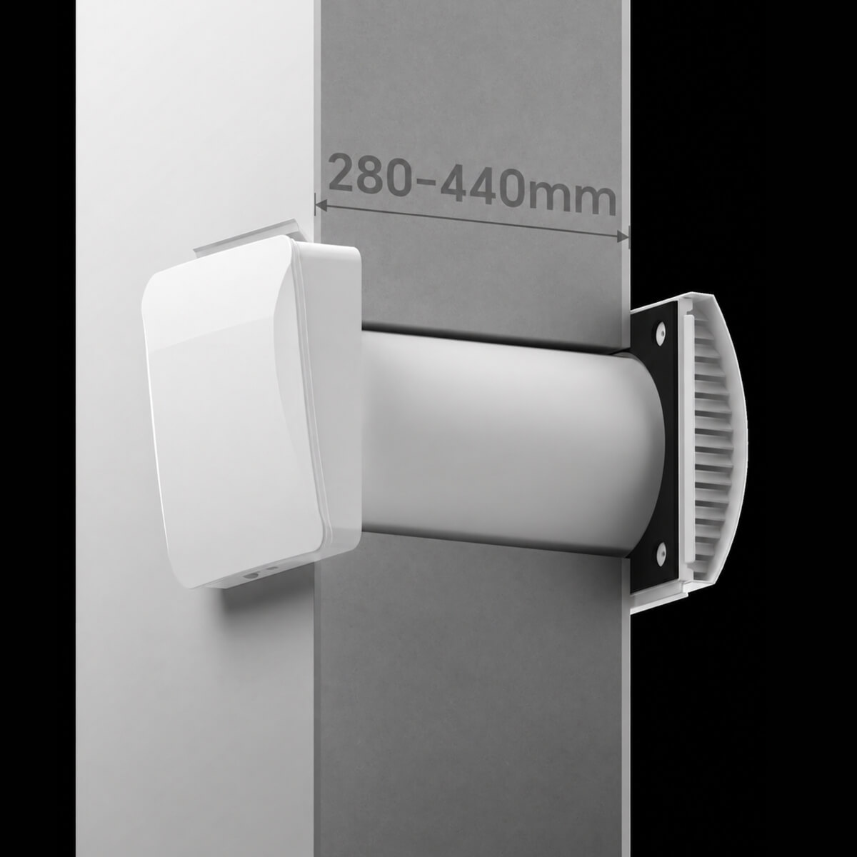 Rekuperator decentralny AIR VENT FLOW - obrazek 14