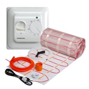 Zestaw ogrzewania podłogowego 15m2 + regulator manualny TVM05