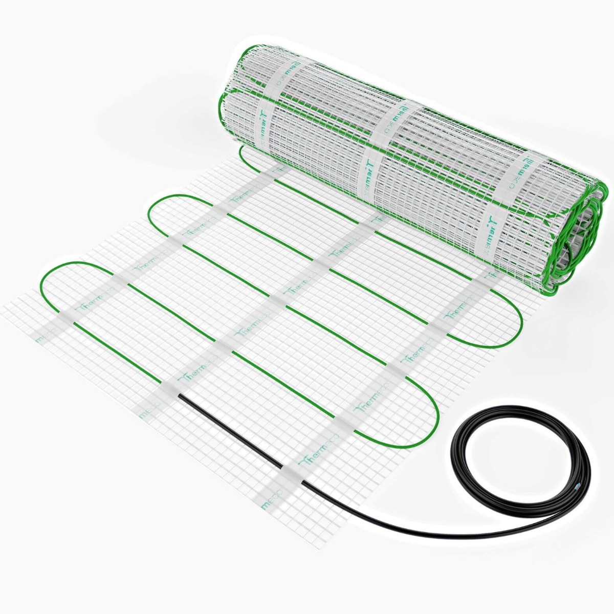 Mata grzewcza ECO zestaw pod płytki 24m2 + termostat H16 - obrazek 3