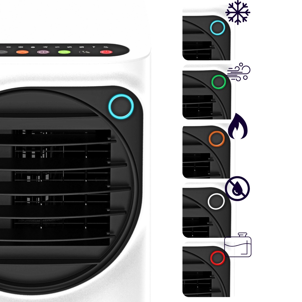 Klimatyzator przenośny Thermeco Frozone z Wi-Fi - obrazek 7