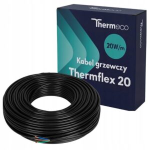 Kabel grzewczy THERMECO Thermflex - 20W/m - 30mb / 600W