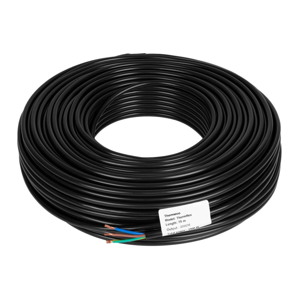 Kabel grzewczy THERMECO Thermflex - 20W/m - 135mb / 2700W - obrazek 7