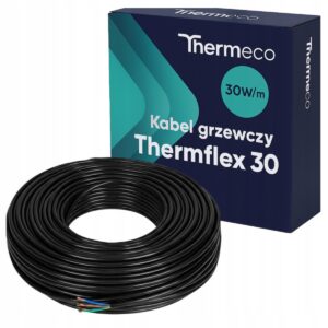 Kabel grzewczy THERMECO Thermflex - 30W/m - 16mb / 500W