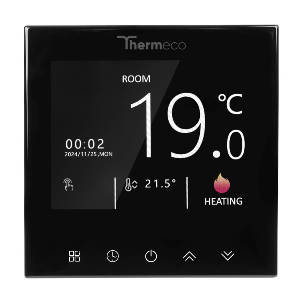 Folia grzewcza 16m2 (150W/m2) + regulator H21 WiFi H21 Biały H21 Biały - obrazek 9