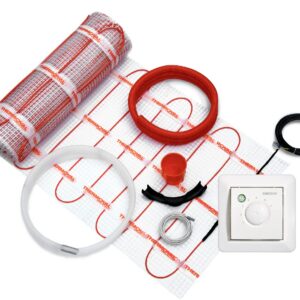 Zestaw ogrzewania podłogowego 3m2 + regulator Ebeco EB Therm 55