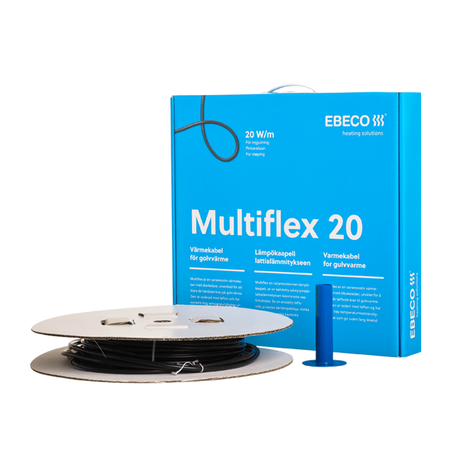 Kabel grzewczy Multiflex 20W/m, zasilanie jednostronne - 115mb / 2350 W