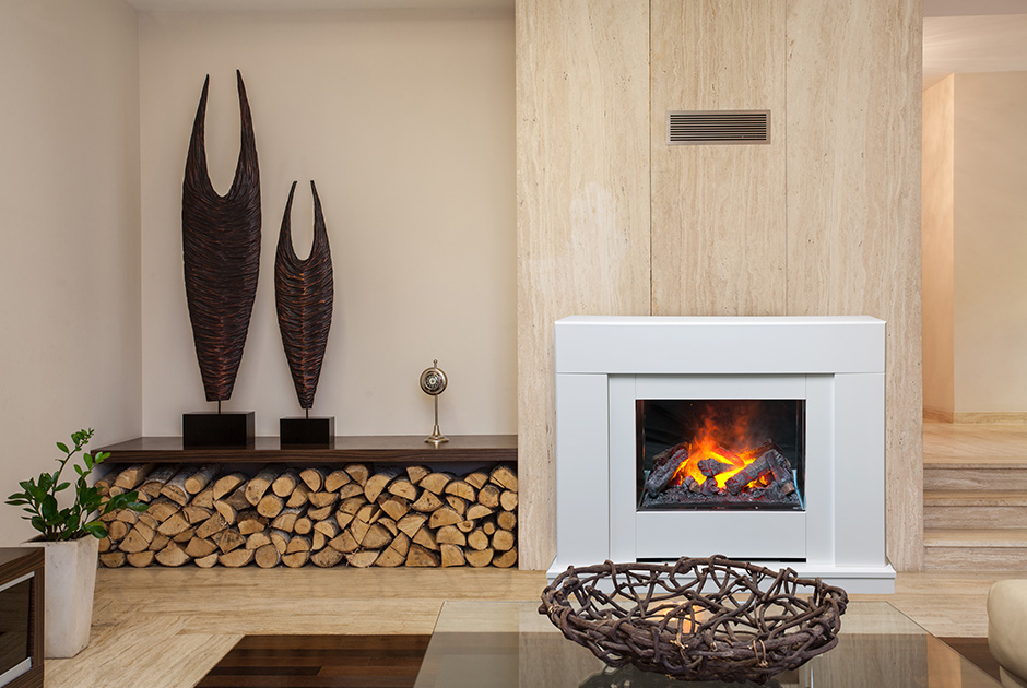 Kominek elektryczny z obudową Cavalli Dimplex 3D - obrazek 3