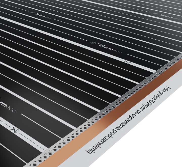 Folia grzewcza Thermeco HF 150W/m2 - 100 cm szer. - obrazek 3