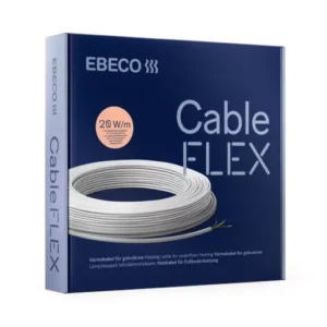 Kabel grzewczy Cableflex 20W/m, zasilanie jednostronne - 23mb / 440 W