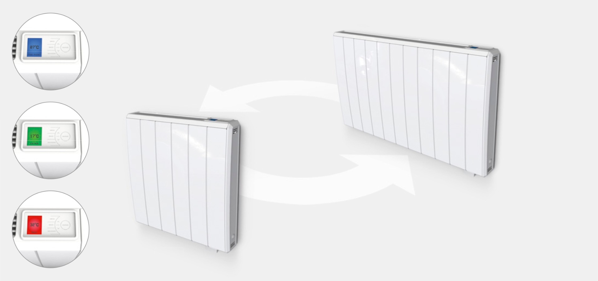 Elektryczny grzejnik panelowy Dimplex RCE 100 1000W - obrazek 3