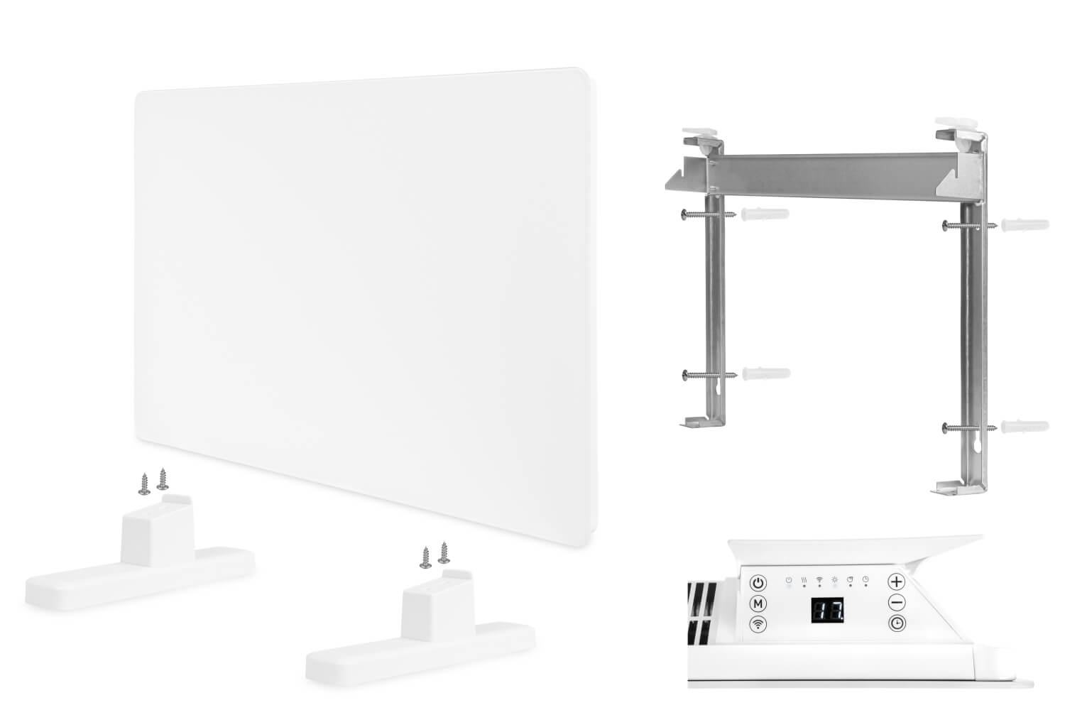 Elektryczny grzejnik szklany Thermeco Glasso 20 z WiFi - OUTLET - obrazek 10