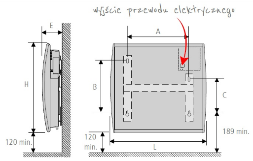 Promiennik ciepła Atlantic SOLIUS 1500W WiFi - obrazek 3