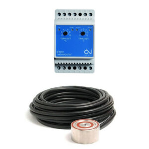 Komplet regulator temperatury ETR 2 i czujnik ETOG 55, wilgotności i temperatury