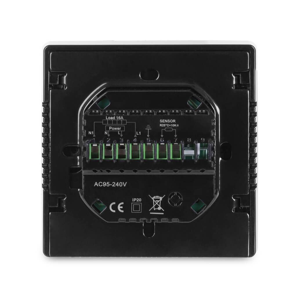 Zestaw ogrzewania podłogowego Thermeco 6m2 + regulator programowalny H10 WiFi Czarny - obrazek 5