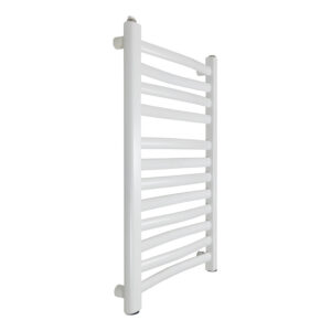 Grzejnik łazienkowy Łezka 3D 910x440 mm - biały
