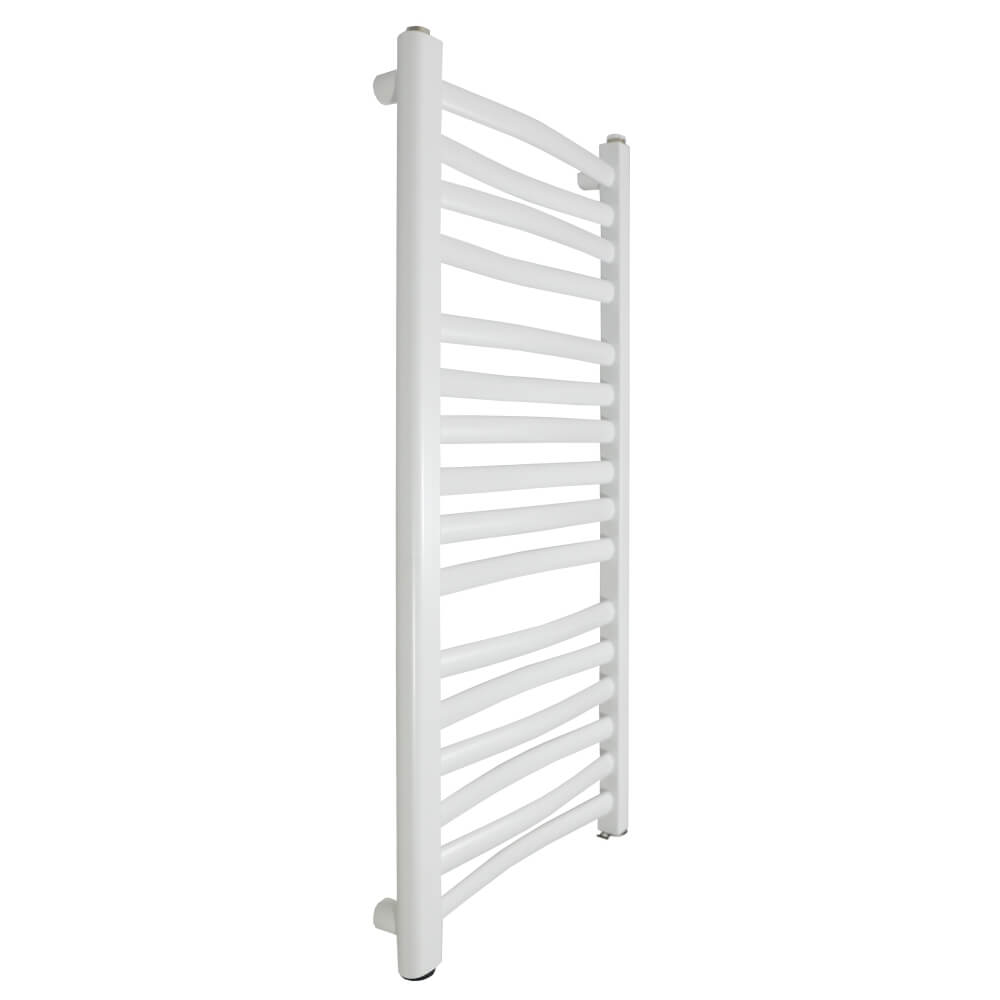 Grzejnik łazienkowy Łezka 3D 500x540 mm - biały - obrazek 3