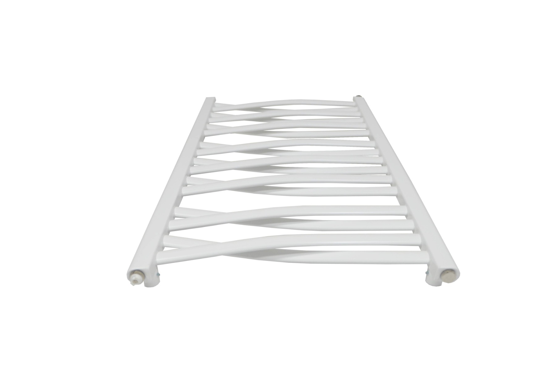 Grzejnik łazienkowy Łezka 3DX 910x540 mm - biały - obrazek 5