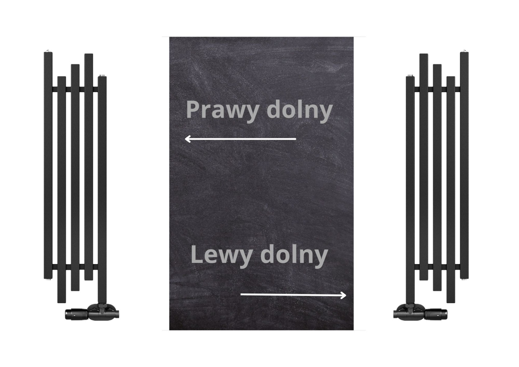 Grzejnik dekoracyjny Pork 1800x300 mm - obrazek 8