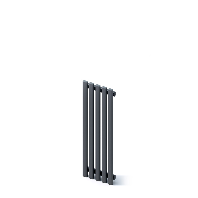 Grzejnik dekoracyjny Lazur 330 mm - czarny - obrazek 3