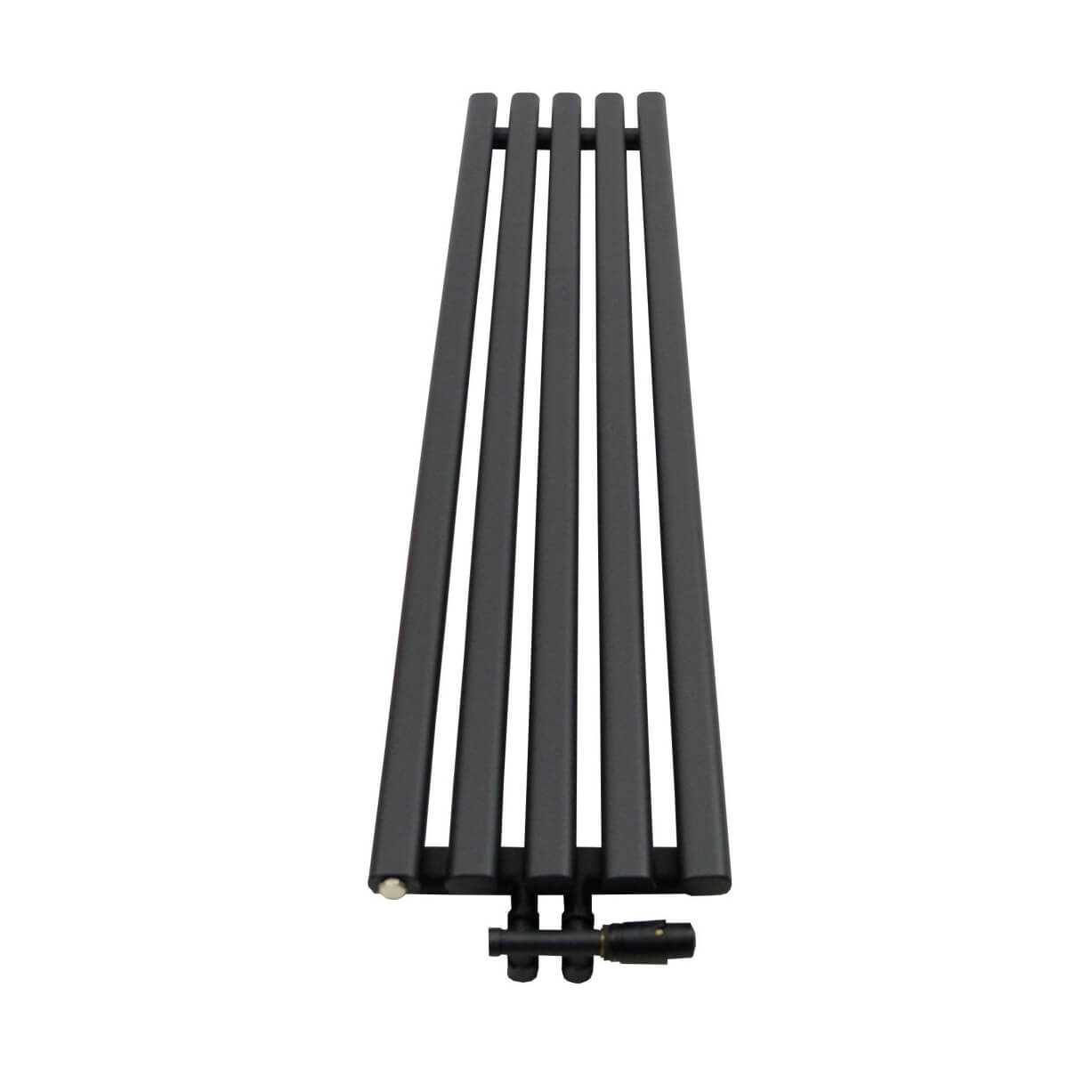 Grzejnik dekoracyjny Lazur 1400x330 mm - czarny - obrazek 7