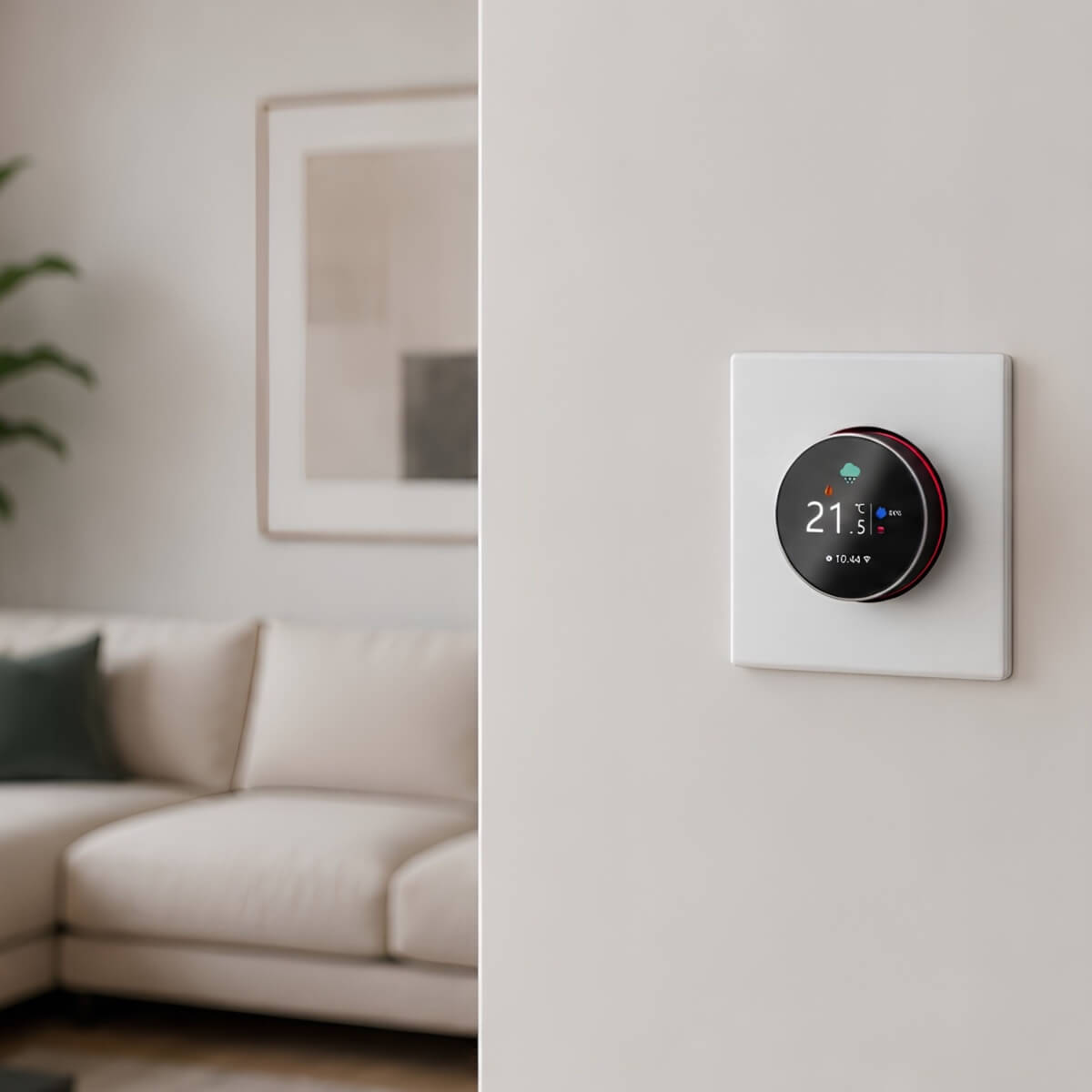 Zestaw ogrzewania podłogowego 12m2 + regulator programowalny H20 WiFi-H20 Szary - obrazek 8
