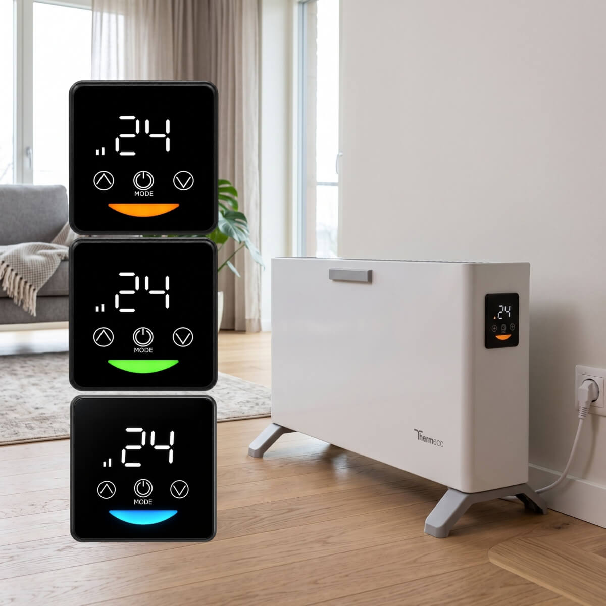 Elektryczny grzejnik Thermeco GO WiFi - obrazek 5