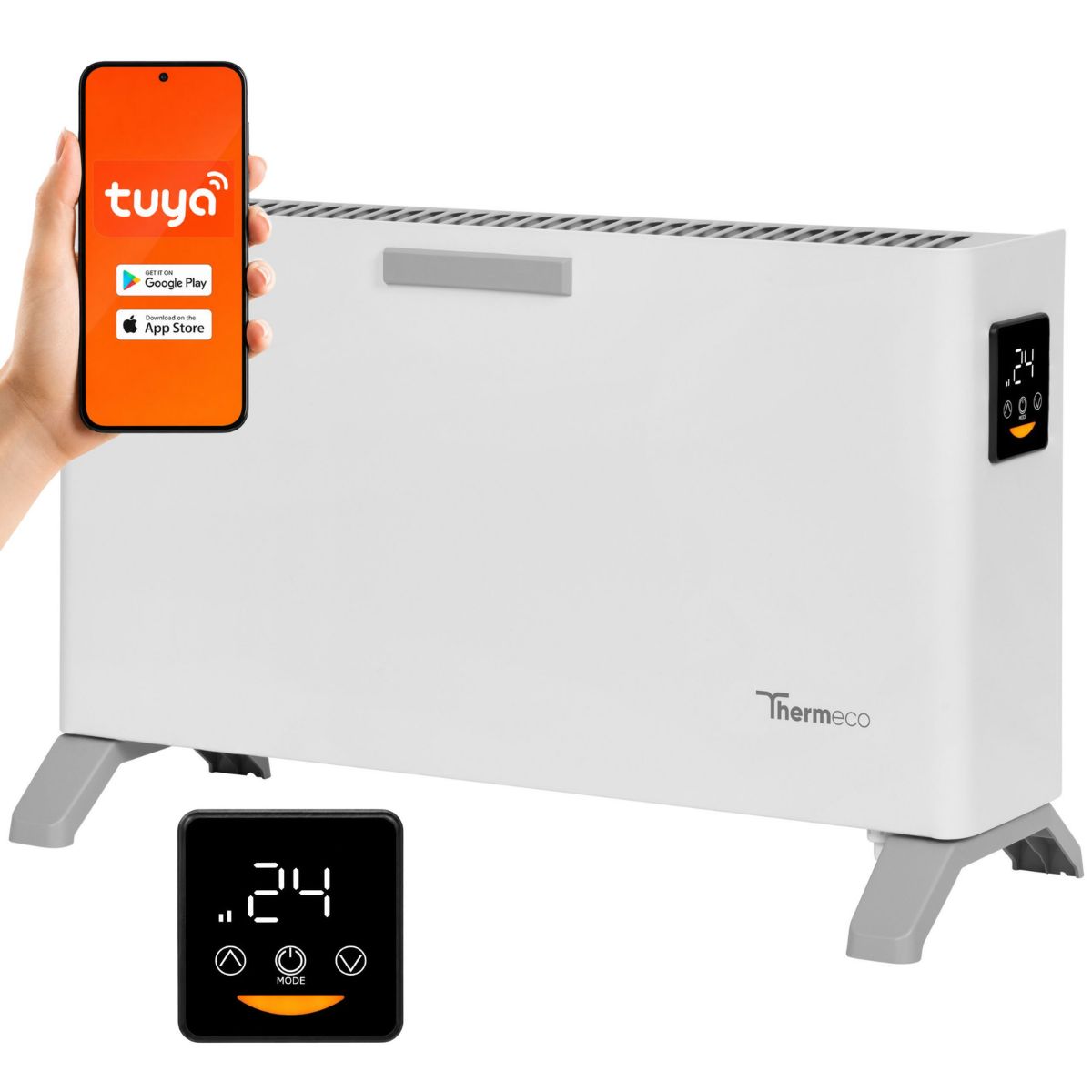 Elektryczny grzejnik Thermeco GO WiFi