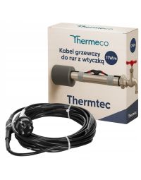 Przewód grzejny Thermtec 17 W/m do ochrony rur dł. 8 m