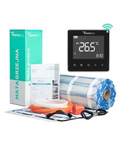 Mata grzewcza Thermeco + termostat Thermeco H10 WiFi