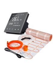 Zestaw ogrzewania podłogowego 8m2 + regulator programowalny TVT30 CS