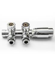 Zawór zespolony z termostatem INVENA chrom