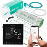 Energoszczędna mata grzewcza Thermeco + termostat Thermeco H21 z WiFi