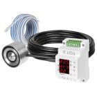 Komplet regulator temperatury TH200 i czujnik GRUNTOWY, wilgotności i temperatury