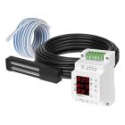 Komplet regulator temperatury TH200 i czujnik RYNNOWY, wilgotności i temperatury