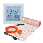 Zestaw ogrzewania podłogowego z regulatorem bezprzewodowym programowalnym Thermoval TVT31 WiFi